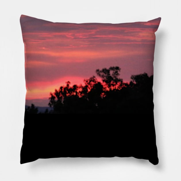 Evening Vibes Pillow by GeeTee