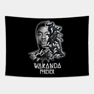 Wakanda Forever - Rip Chadwick Boseman Tapestry