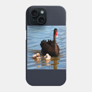 Swan Family Phone Case