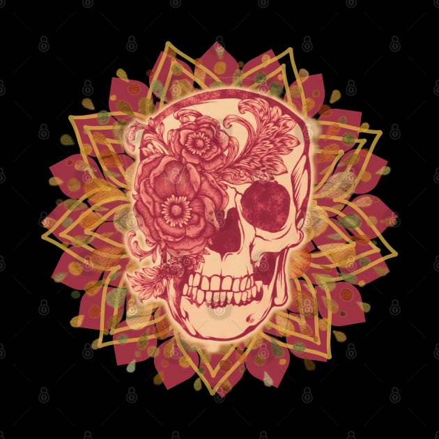 Sangria Skull by Mazzlo Shop