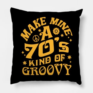 Stay Groovy - Make Mine A 70’s Kind of Groovy Pillow