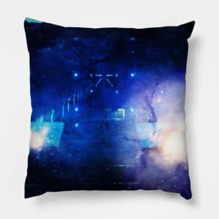 Space Turmoil Universe Pillow