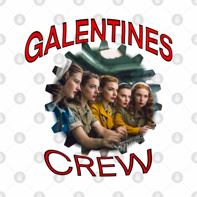 Galentines crew girls on ship by sailorsam1805