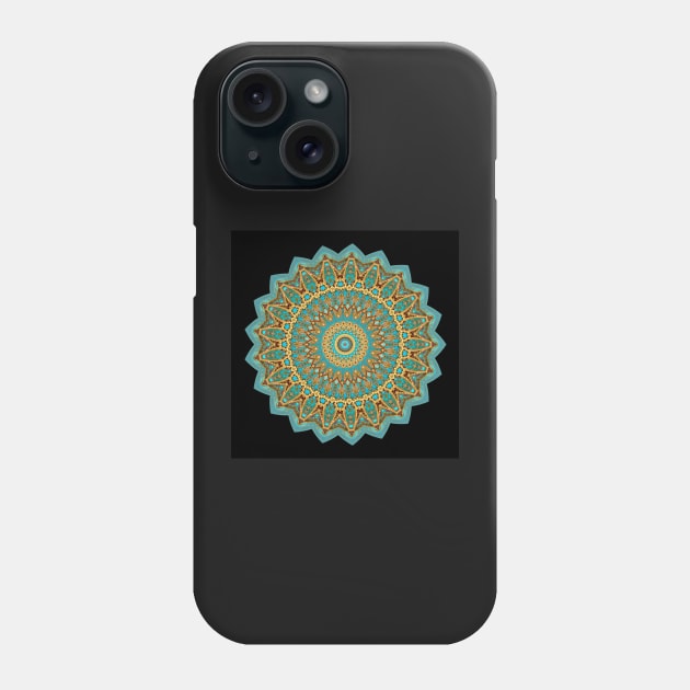 Dreamtile Kaleidoscope Pattern (Seamless) 12 Phone Case by Swabcraft