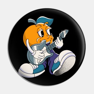 Fruit mascot Pin