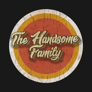 circle vintage The Handsome Family T-Shirt