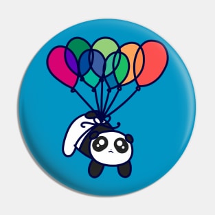 Kawaii Balloon Panda Pin