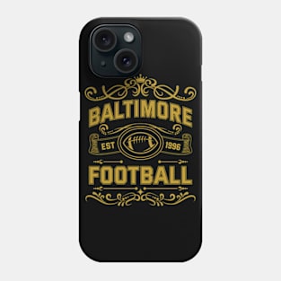 Vintage Baltimore Football Phone Case