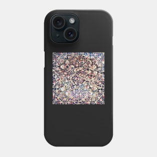 Mosaic Dark Blue and Pink Phone Case