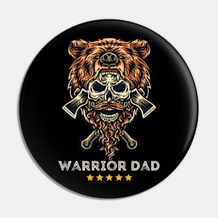Warrior Dad Pin