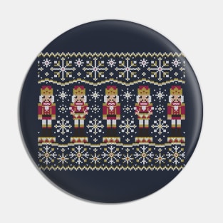 Nutcracker pattern Pin