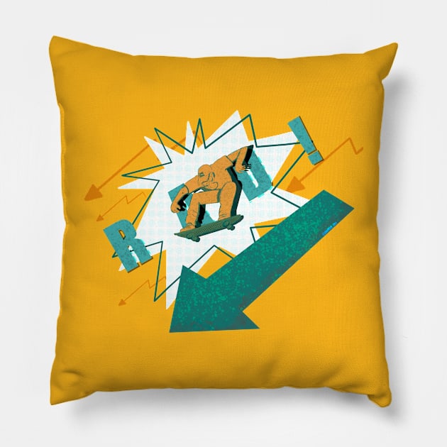 Rad shirt bro Pillow by FromTheValley