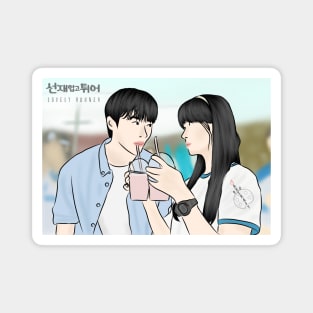 Lovely Runner Korean Drama Magnet