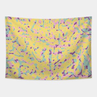 Parrot Abstract Pattern Tapestry