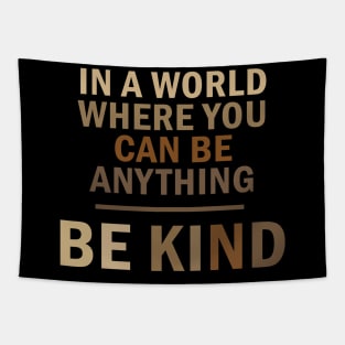 Be Kind, African American, Black Lives Matter, Black Pride Tapestry