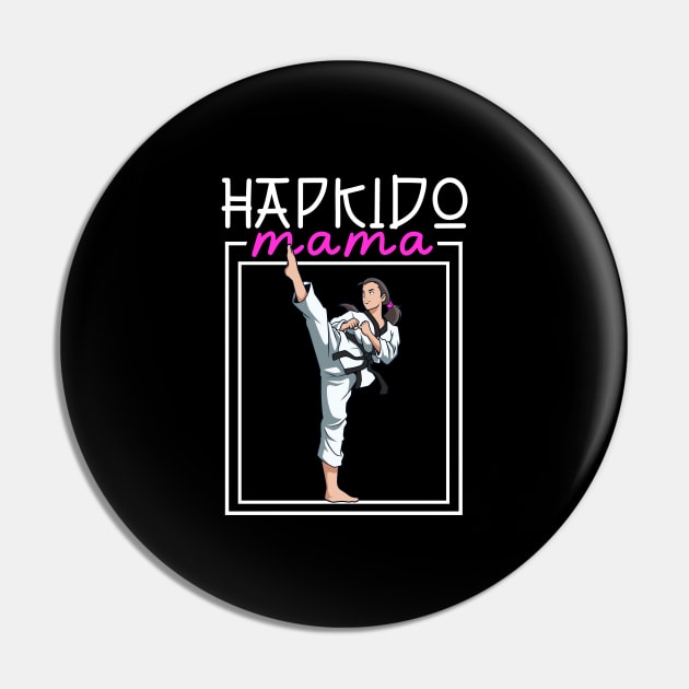 Hapkido Mom Pin by Modern Medieval Design