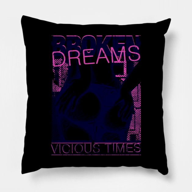 Broken Dreams Pillow by Digitalexpressions