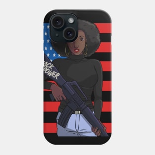 Black Panther Party Strong Black Woman Phone Case