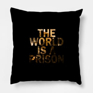 The World is a Prison (starlight) Pillow