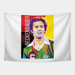 Franz Beckenbauer football legend Tapestry