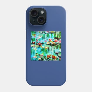 Copy of water lilies Phone Case