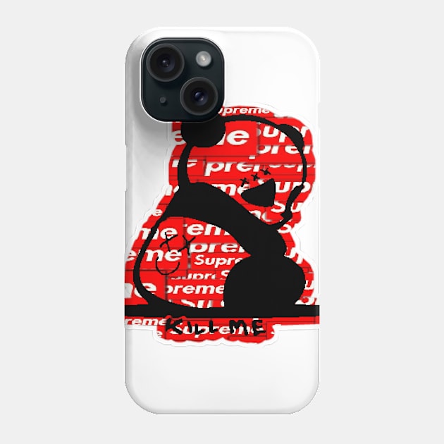 BAD AMY ''KXLL ME'' (SUPREME) Phone Case by KVLI3N