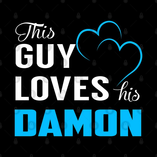 This Guy Loves His DAMON by TrudiWinogradqa