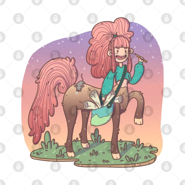 Artist Centaur by Meeko_Art