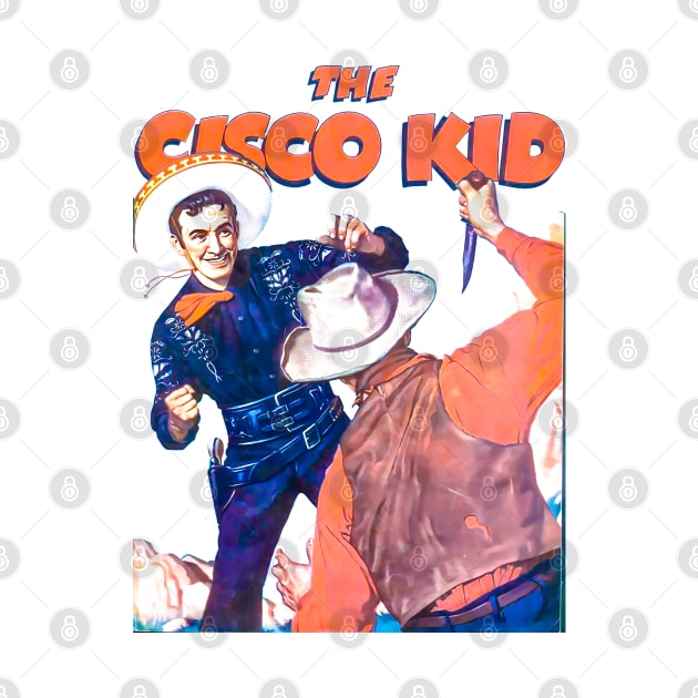 Comic Book The Cisco Kid Western Cowboy Vintage Retro Horse by REVISTANGO