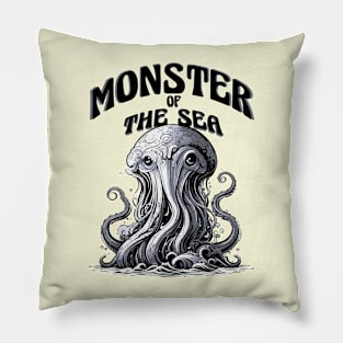 Monsters of the sea Pillow