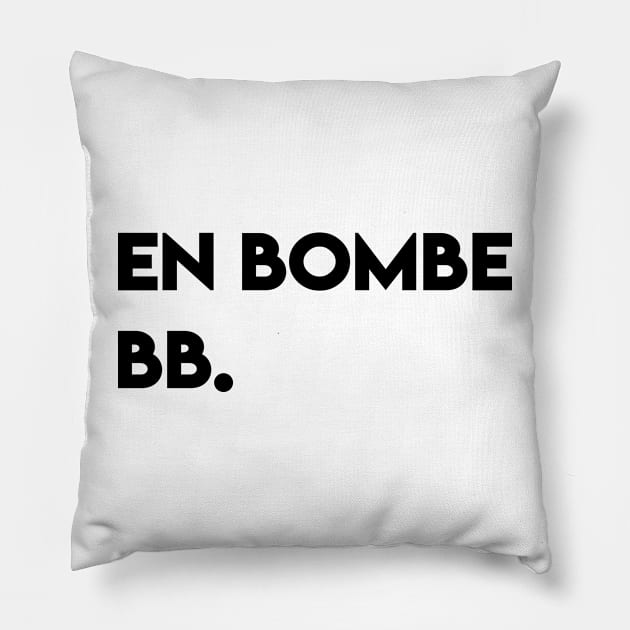 BB bomb Pillow by ghjura