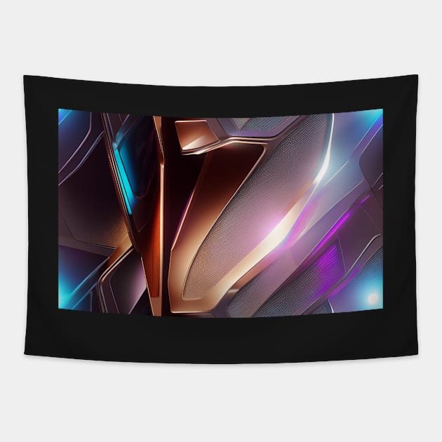 Seamless Holographic Texture II Tapestry by newdreamsss