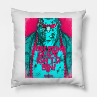 Cyborg - Franky - Quote Pillow