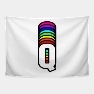 Rainbow Letter, Q Tapestry