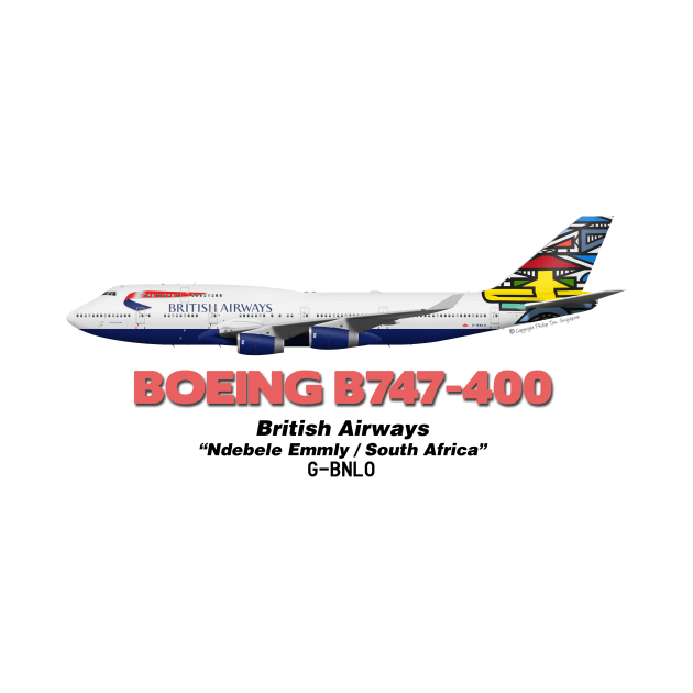 Boeing B747-400 - British Airways "Ndebele Emmly / South Africa" by TheArtofFlying