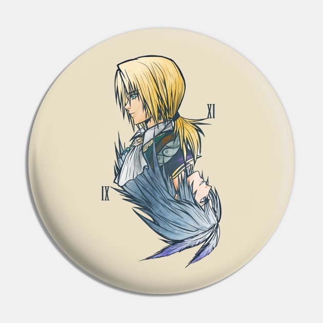 FF9 character art 2 Pin by mcashe_art