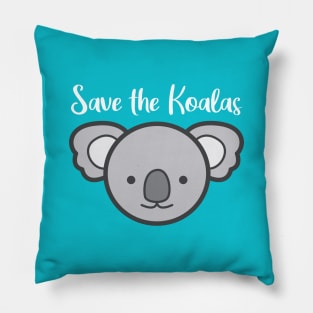 Save the Koalas Pillow