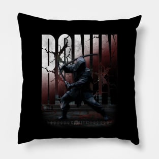 Ronin, samurai warrior ninja Pillow