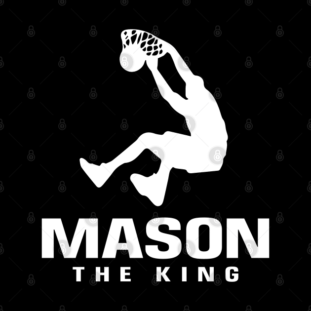 Mason Custom Player Basketball Your Name The King by Baseball Your Name
