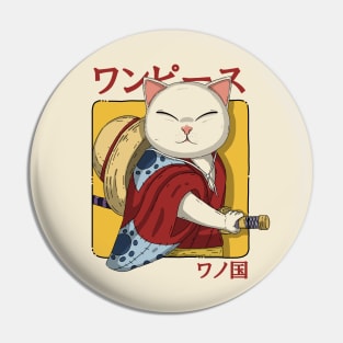 Samurai Neko Pin