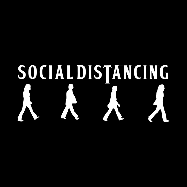 social distancing beatles by 10thstreet
