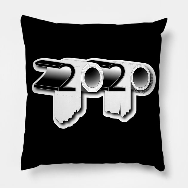 2020 Is Sh*t - Here's The TP! Pillow by imaginachine