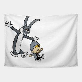 Donnie Darko / Calvin Hobbes Tapestry