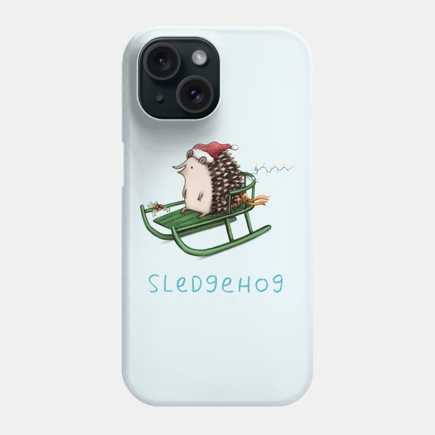 Sledgehog Phone Case by Sophie Corrigan