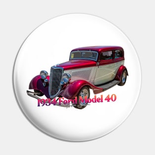 1934 Ford Model 40 Tudor Sedan Pin