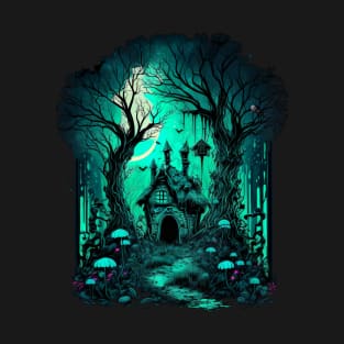 Dark forest path T-Shirt