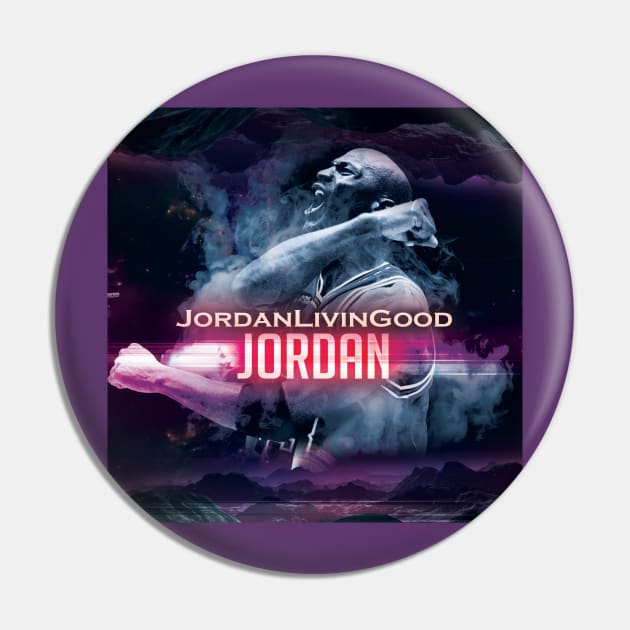 Jordan T-Shirt Pin by JordanLivinGood