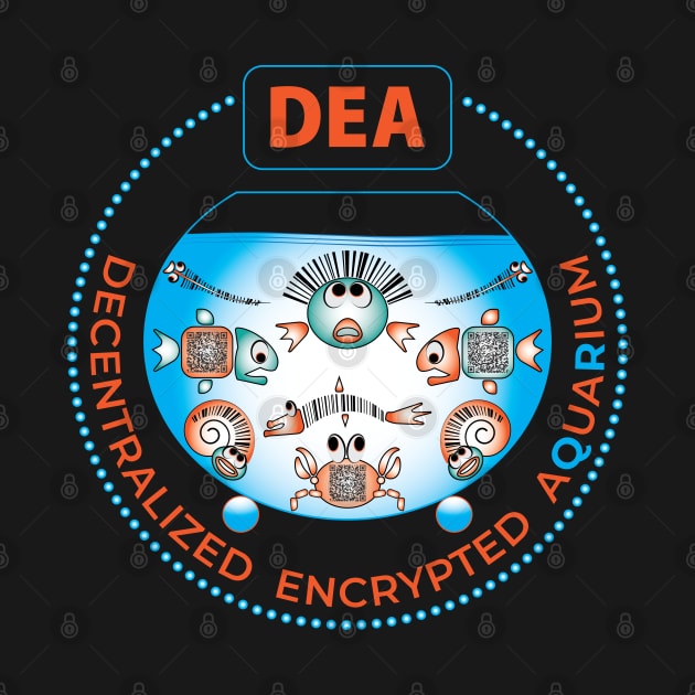 DEA. Decentralized Encrypted Aquarium. by voloshendesigns