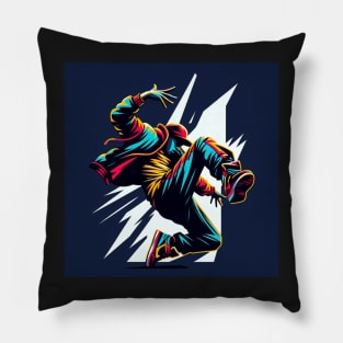 Rhythm and Flow: The Breakdance Beat Pillow