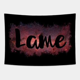 Lame Funny 80's Design Tapestry